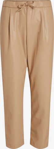 Regular Pantalon à pince 'Nille' VILA en beige : devant