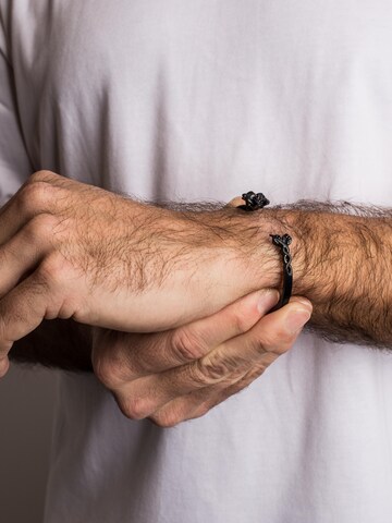 Akitsune Armband 'Rosa' in Schwarz