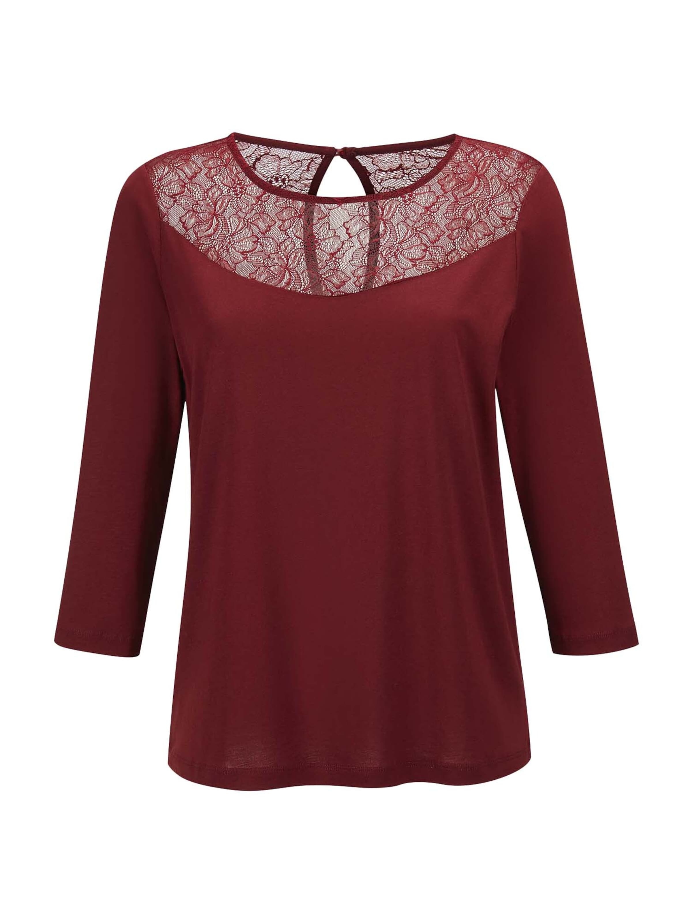 MADELEINE Shirt in Rot: Vorderseite
