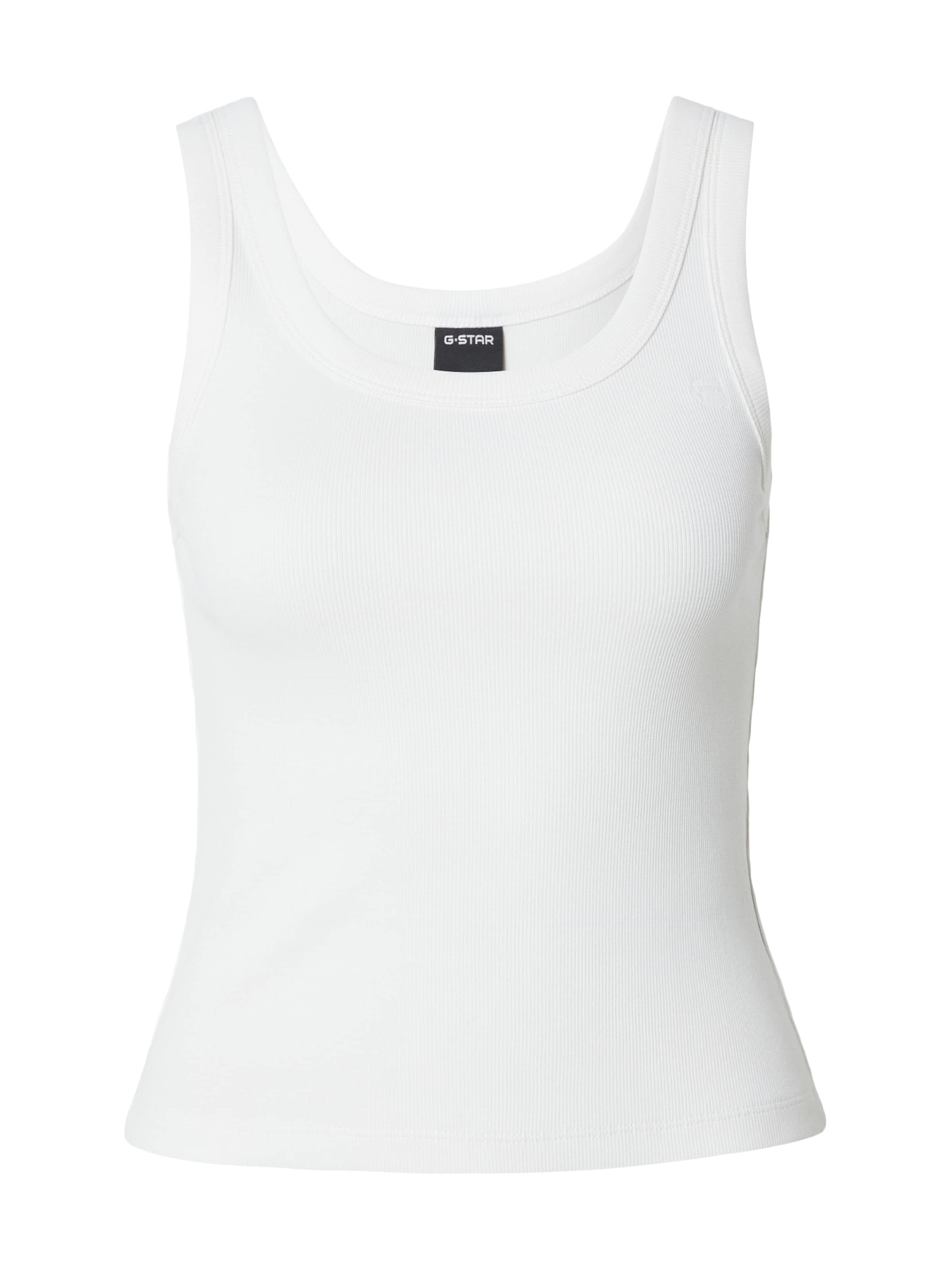 G-STAR Top - fehér: elől