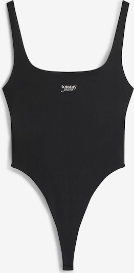 Tommy Jeans Bodi majica u crna / srebro, Pregled proizvoda