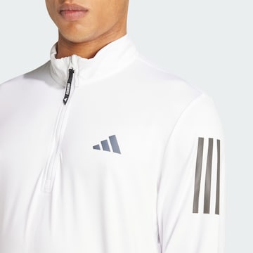 ADIDAS PERFORMANCE Функционална тениска 'Own the Run' в бяло
