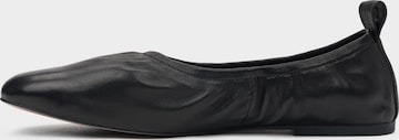 Estro Ballerina '1150-1' in Schwarz: Vorderseite