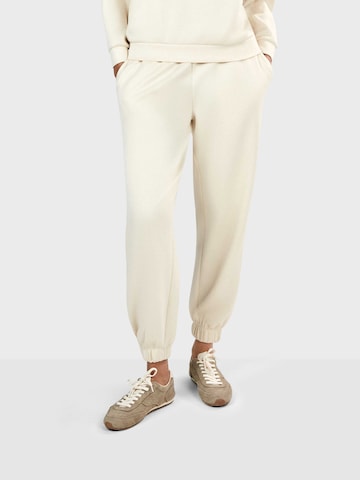 Gisela Tapered Bukser i hvid: forside