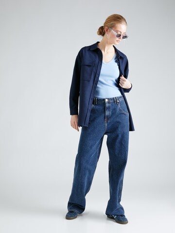 Tommy Jeans Shirt 'ESSENTIAL' in Blau