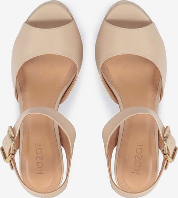 Kazar Sandal in Beige