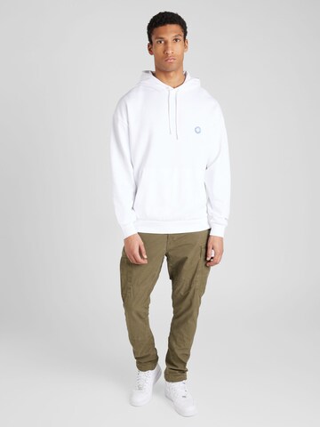 HUGO - Sweatshirt 'Nottyo' em branco