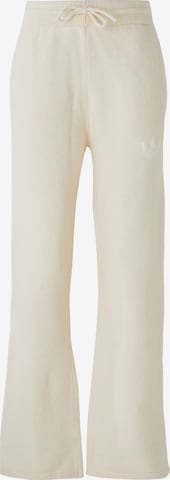 ADIDAS ORIGINALS Loosefit Housut 'Athletic Dept' värissä valkoinen: etupuoli