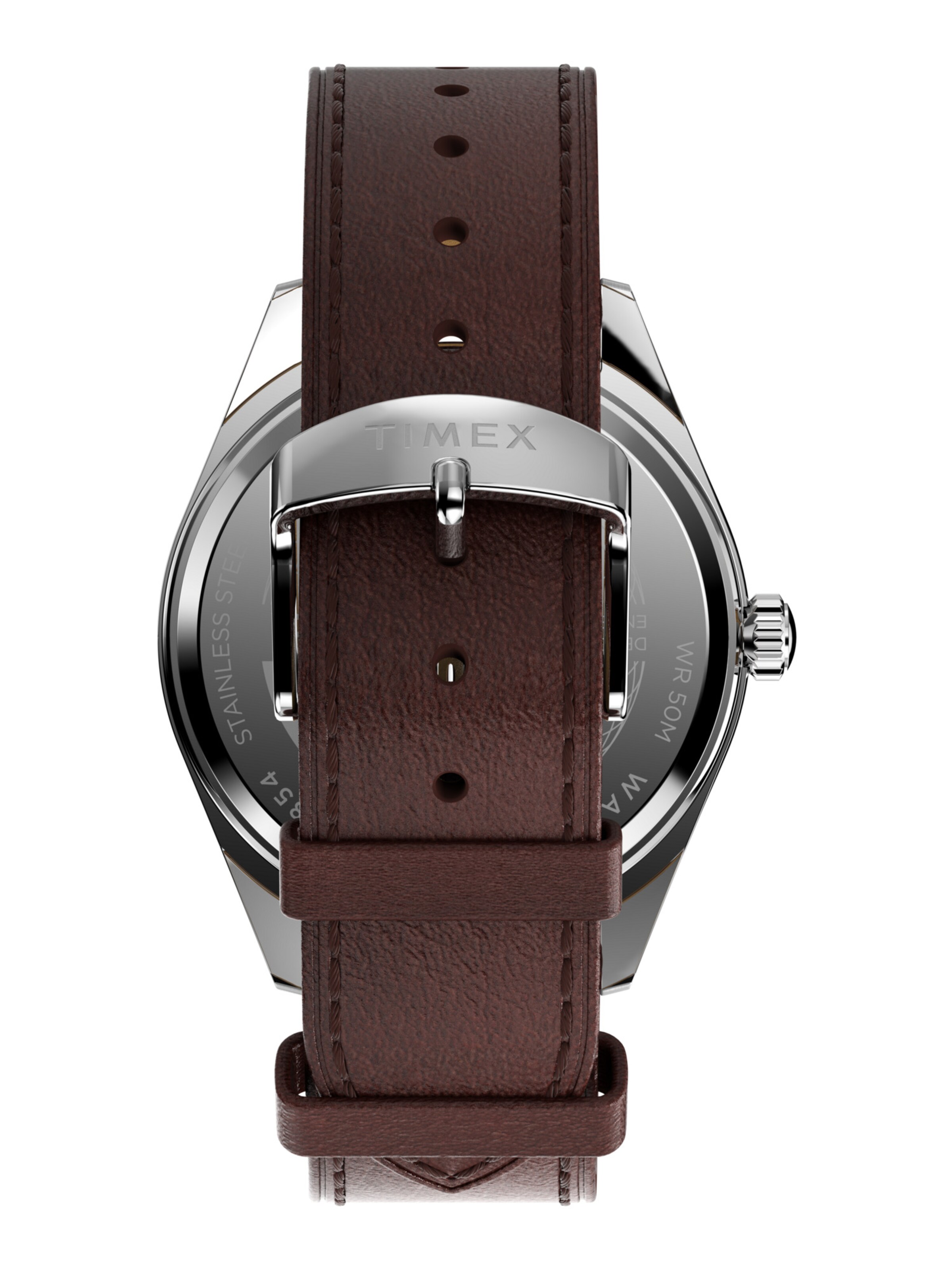 TIMEX Analoog horloge 'Legacy' in Bruin