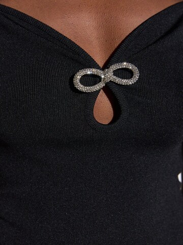 No Matter What Top in Schwarz