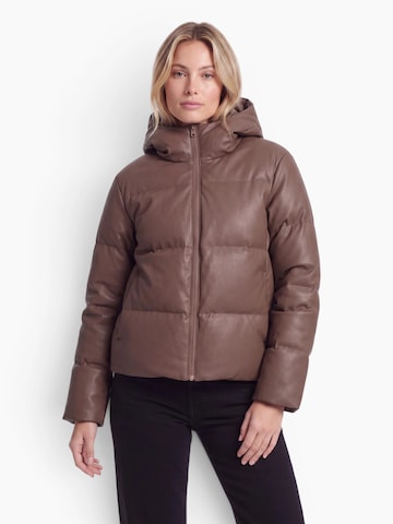 VERO MODA Övergångsjacka 'VMGRETAANNA' i brun: framsida
