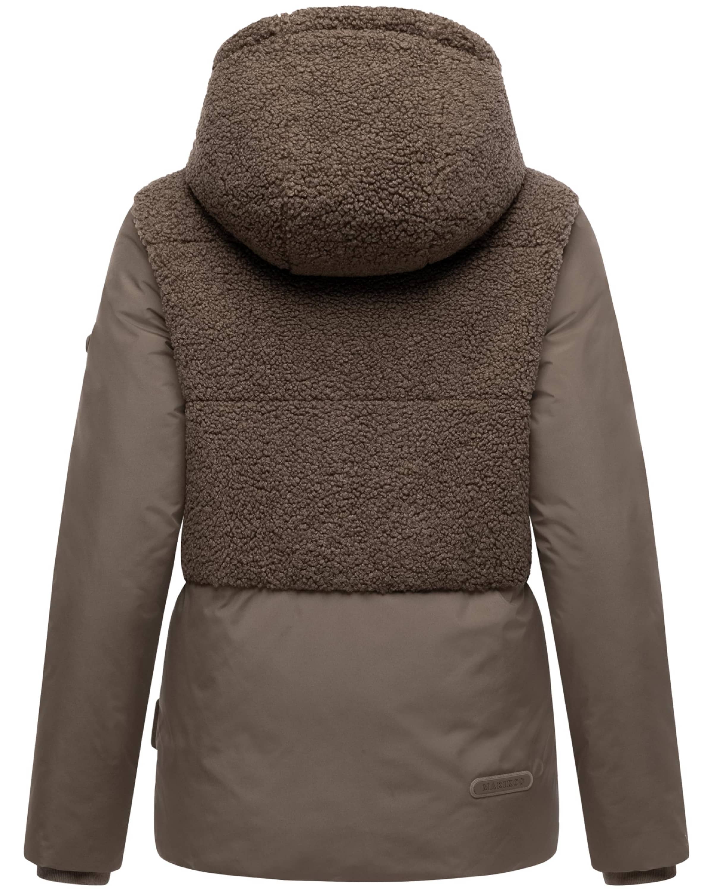 MARIKOO Χειμερινό μπουφάν 'Sheeta 16' σε καφέ