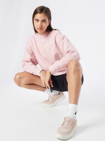 NIKE Sports sweatshirt 'Get Fit' in Pink