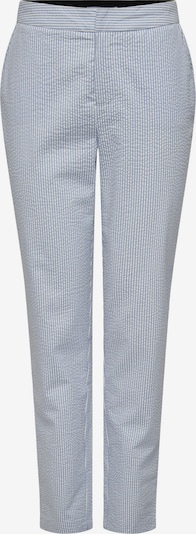 ONLY Pantalon chino en bleu / blanc, Vue avec produit