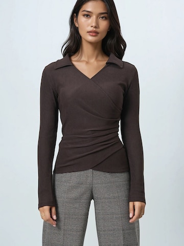 T-shirt Trend Alaçatı Stili en marron