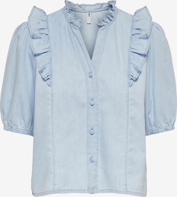 Camicia da donna 'Bea' di ONLY in blu: frontale