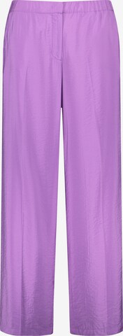 SAMOON Pants in Purple: front