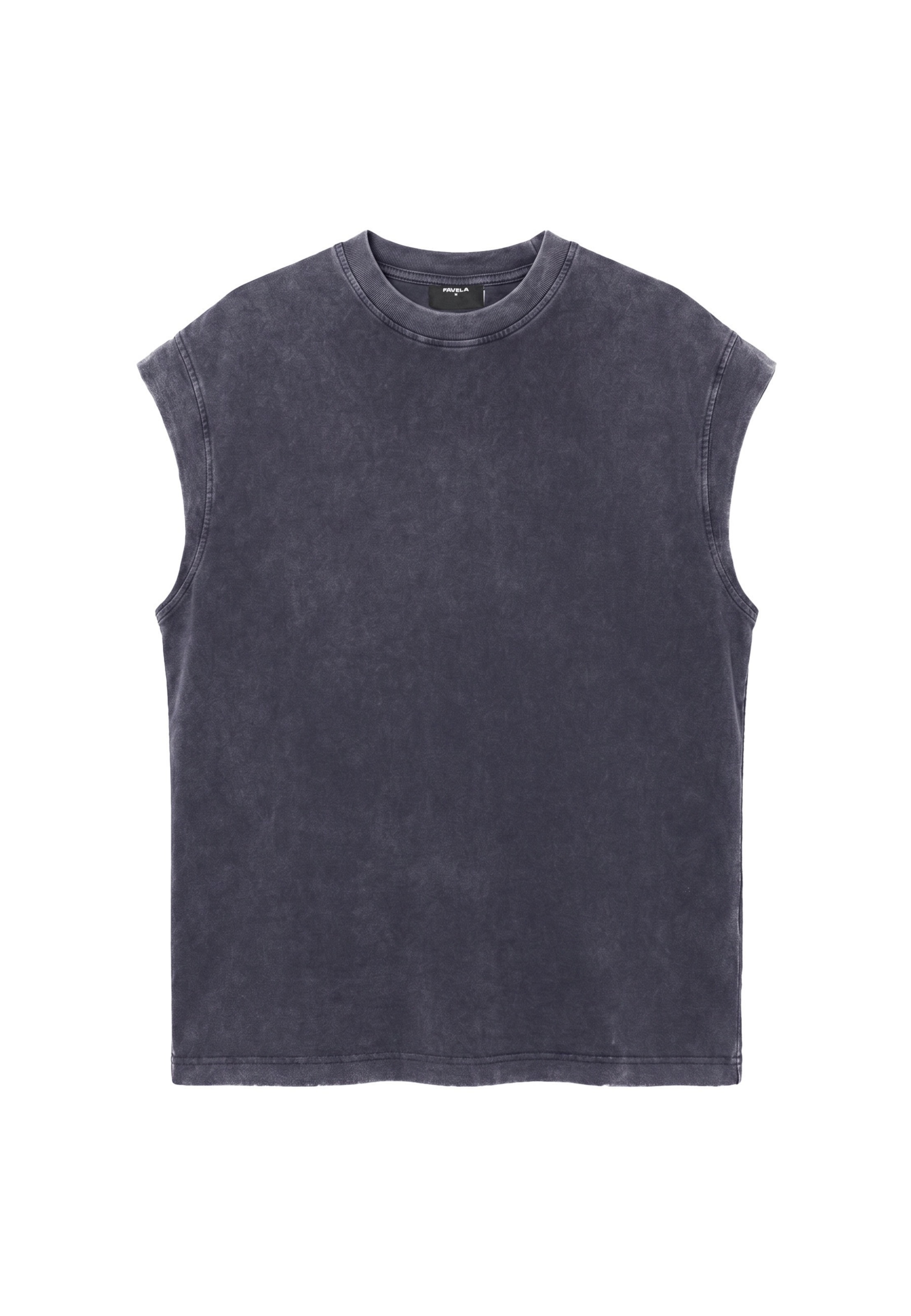FAVELA Top in Grau: Vorderseite