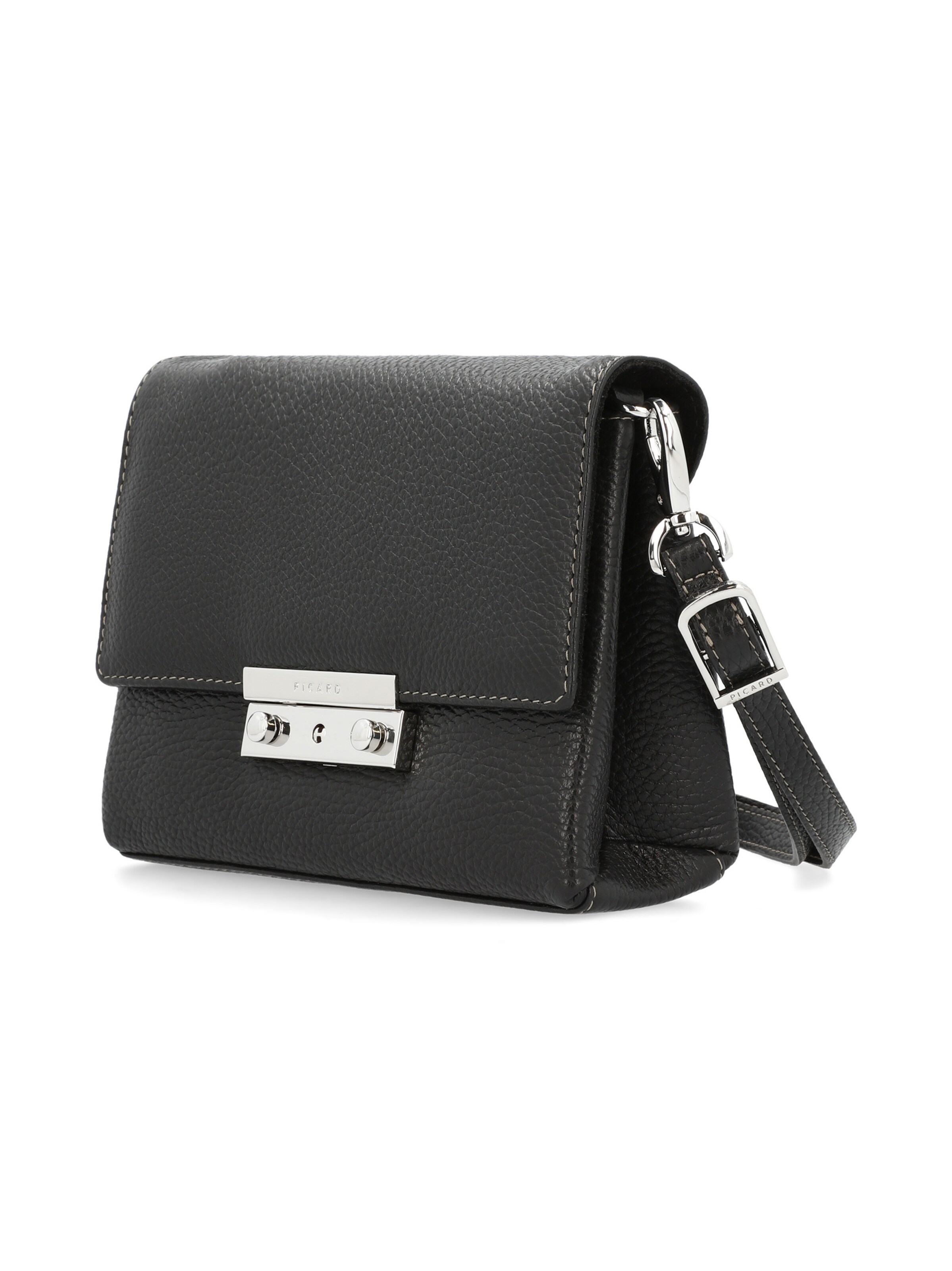 Picard Schultertasche ' Sigrid ' in Schwarz
