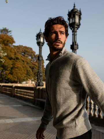 DAN FOX APPAREL - Pullover 'Hassan' em cinzento