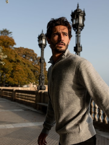 DAN FOX APPAREL - Pullover 'Hassan' em cinzento