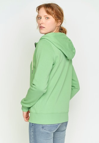 Giacca di felpa 'Vivid' di GREENBOMB in verde