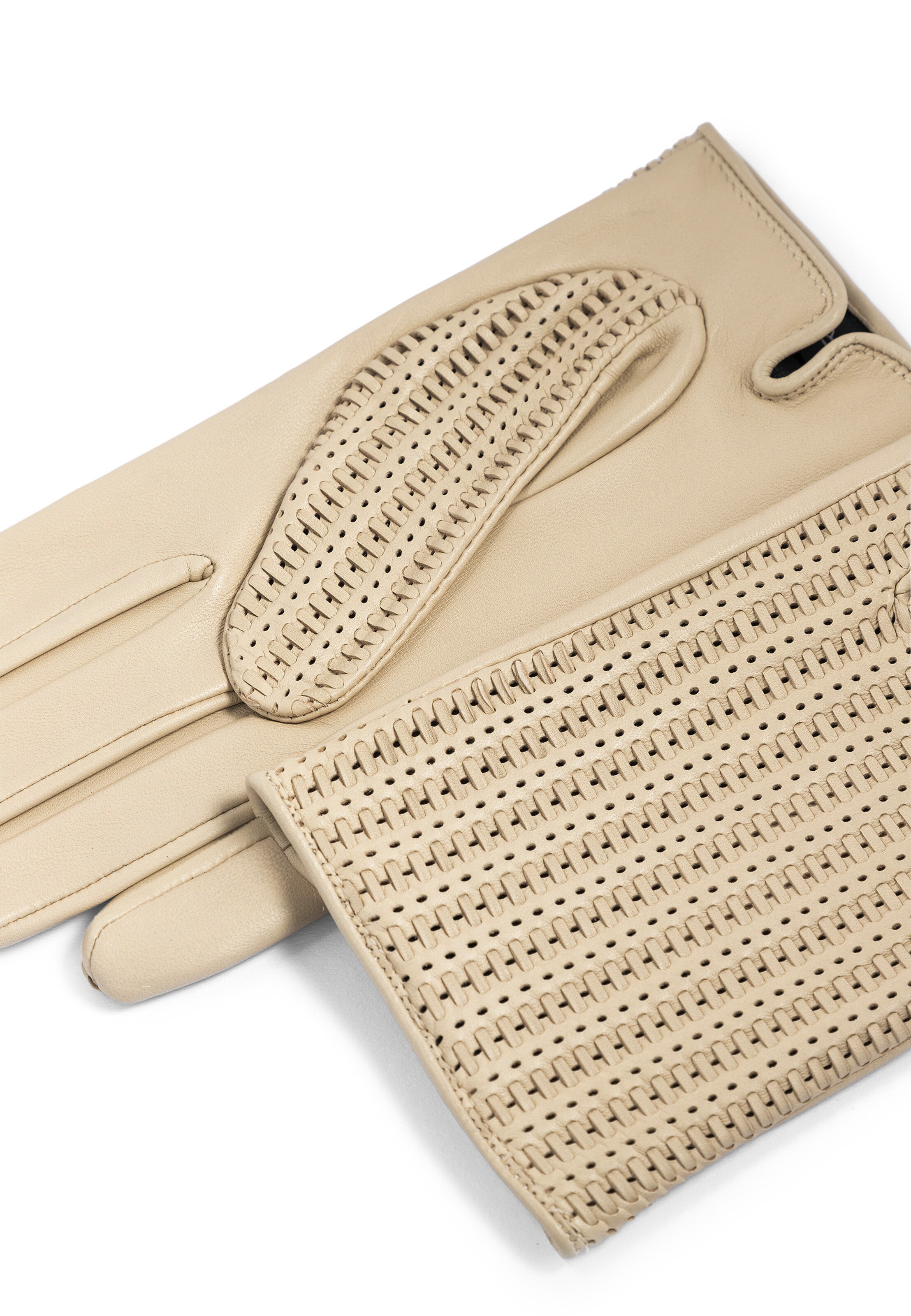 Mezzoguanti 'TREVISO' di Roeckl in beige