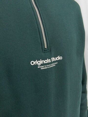 JACK & JONES Sweatshirt 'Vesterbro' in Green