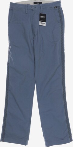 VANS Pants in 29 in Blue: front