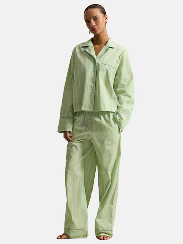 Pyjama ' Shirting Stripes ' Polo Ralph Lauren en jaune : devant