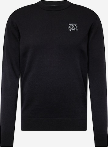 Karl Lagerfeld Pullover in Schwarz: predná strana