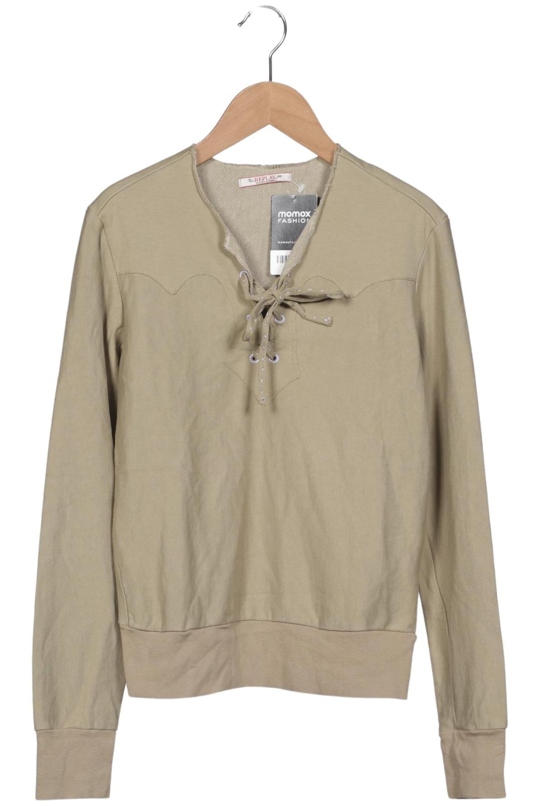 REPLAY Sweater S in Beige: Vorderseite