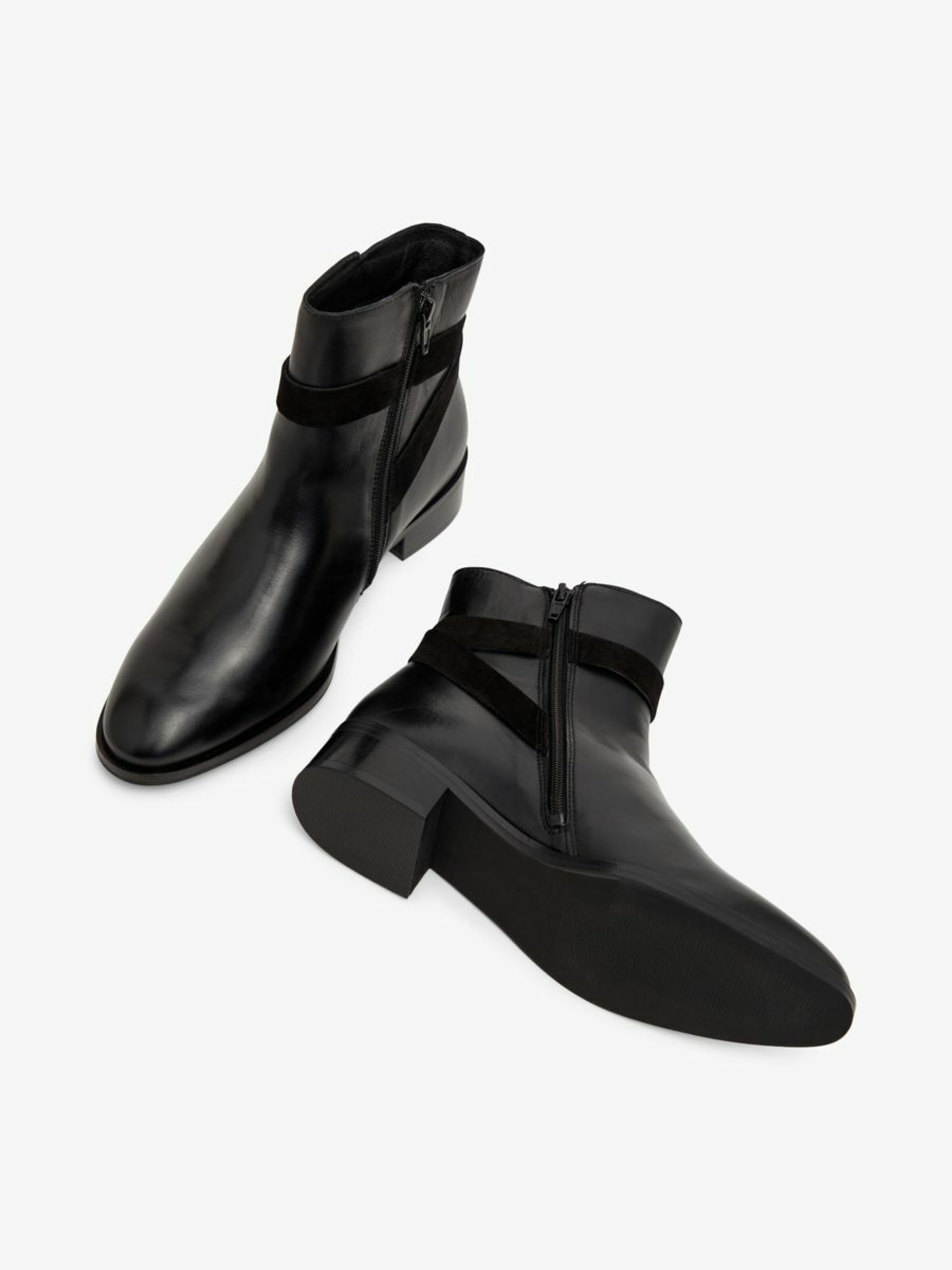 Chaussures Bottines Daja Bianco en Noir 