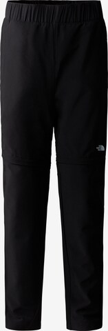 THE NORTH FACE Regular Athletic Pants 'Mountain Essentials' in Black: front