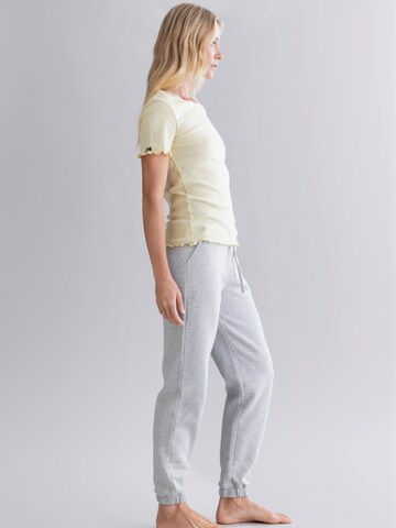 Hey Honey Shirt 'T-Shirt Pointelle' in Geel