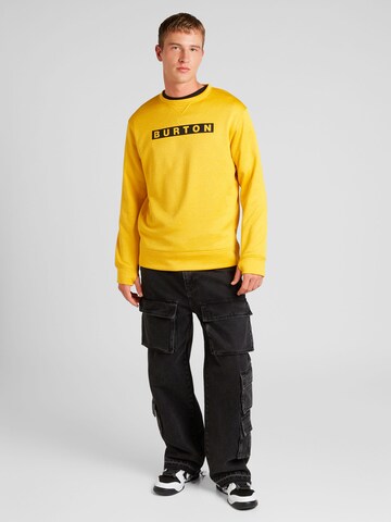 BURTON Sport sweatshirt 'Oak' i gul