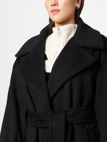 River Island Plus Between-seasons coat in Black