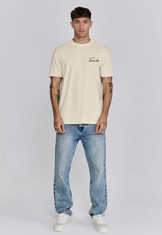 Maglietta di SikSilk in beige