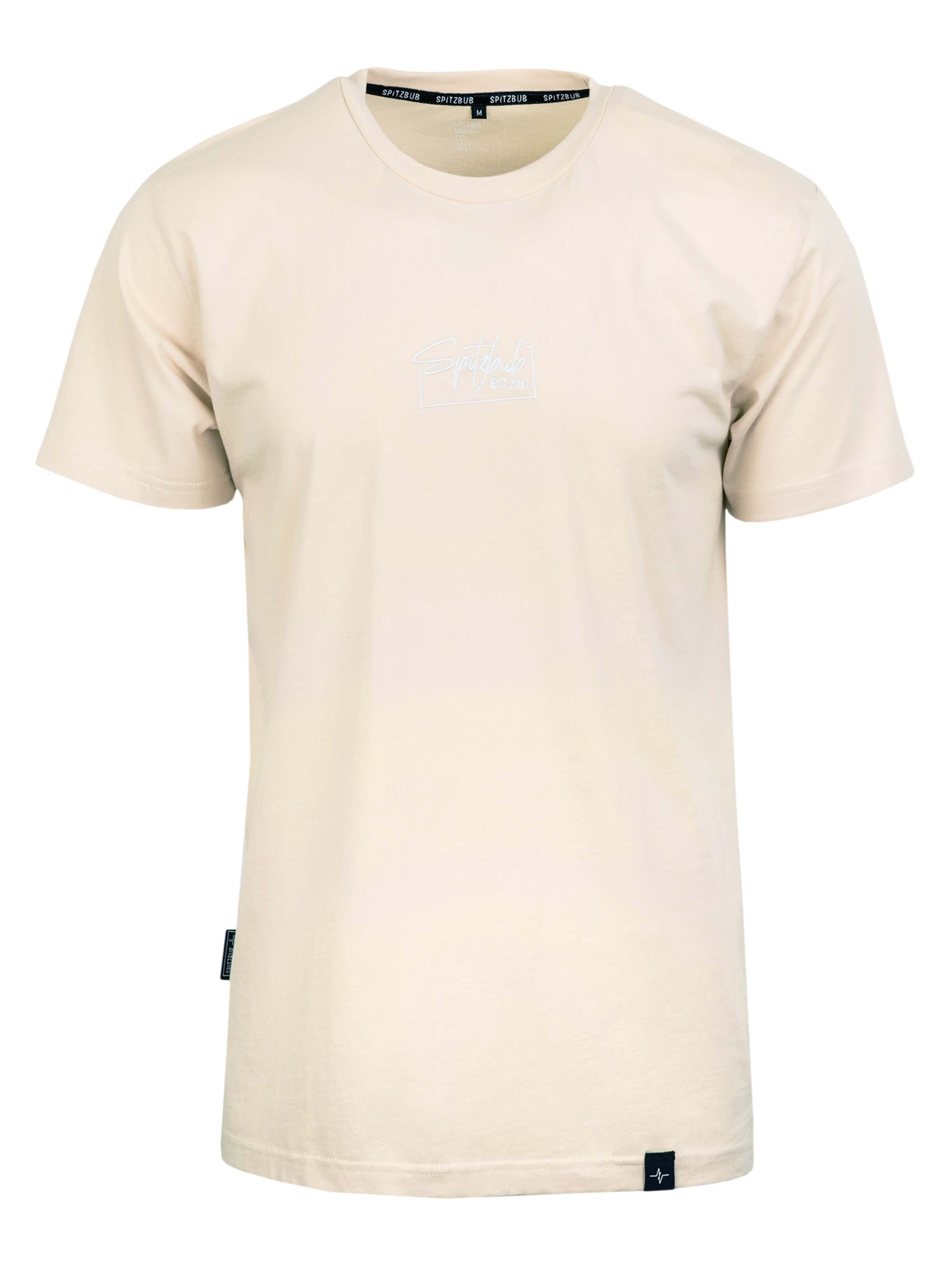 SPITZBUB Shirt ' Sebastian ' in Beige: Vorderseite