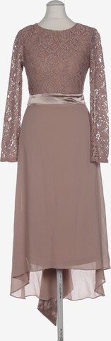 TFNC Dress in XXS in Beige: front