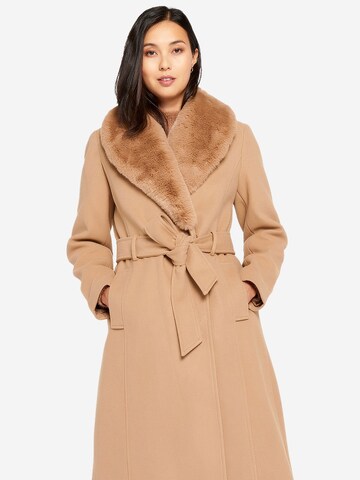 LolaLiza Between-Seasons Coat in Brown