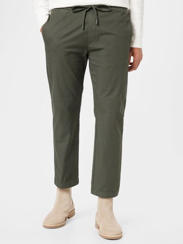 Regular Pantalon 'ERIK' Marc O'Polo DENIM en vert : devant