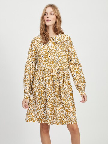 Robe-chemise 'Balai' VILA en jaune : devant