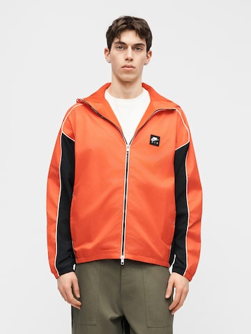 Nike Sportswear Преходно яке 'Air' в червено: отпред