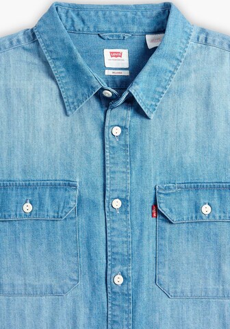 LEVI'S ® Comfort fit Button Up Shirt 'Jackson Worker' in Blue