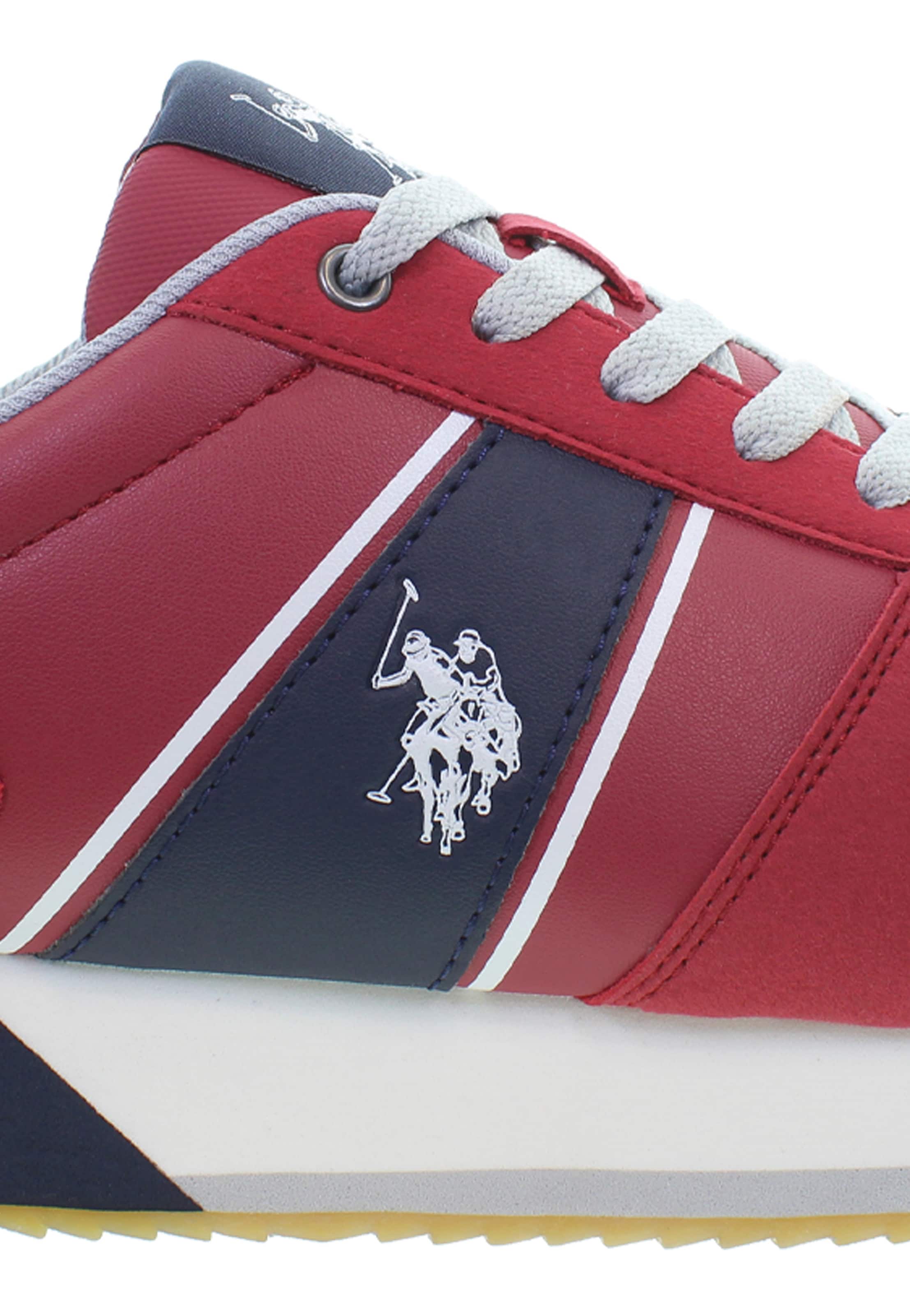 Sneaker bassa di U.S. POLO ASSN. in rosso
