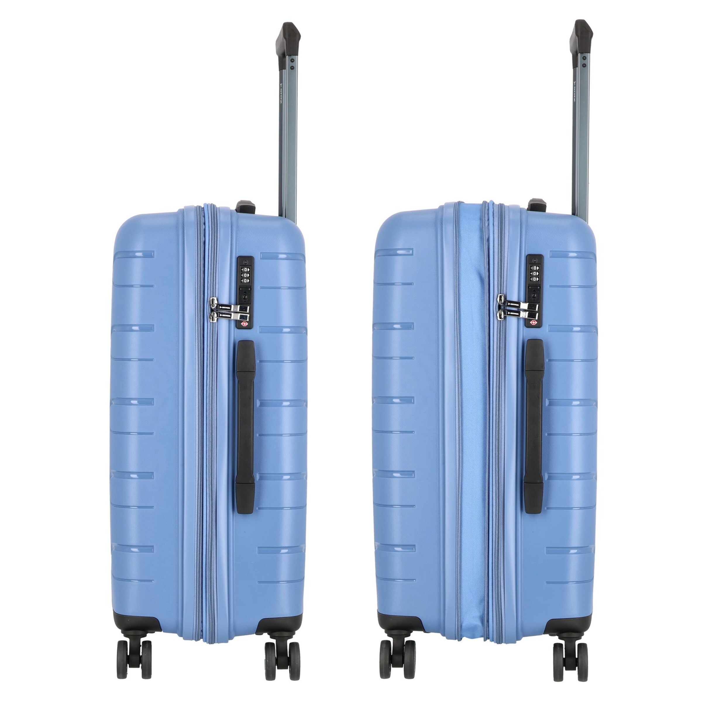Polestream (STRZ) Suitcase Set in Blue