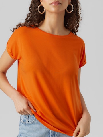 VERO MODA Majica 'AVA' | oranžna barva