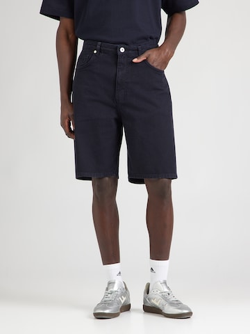 NORSE PROJECTS Loosefit Jeans 'Korshavn' i blå: framsida