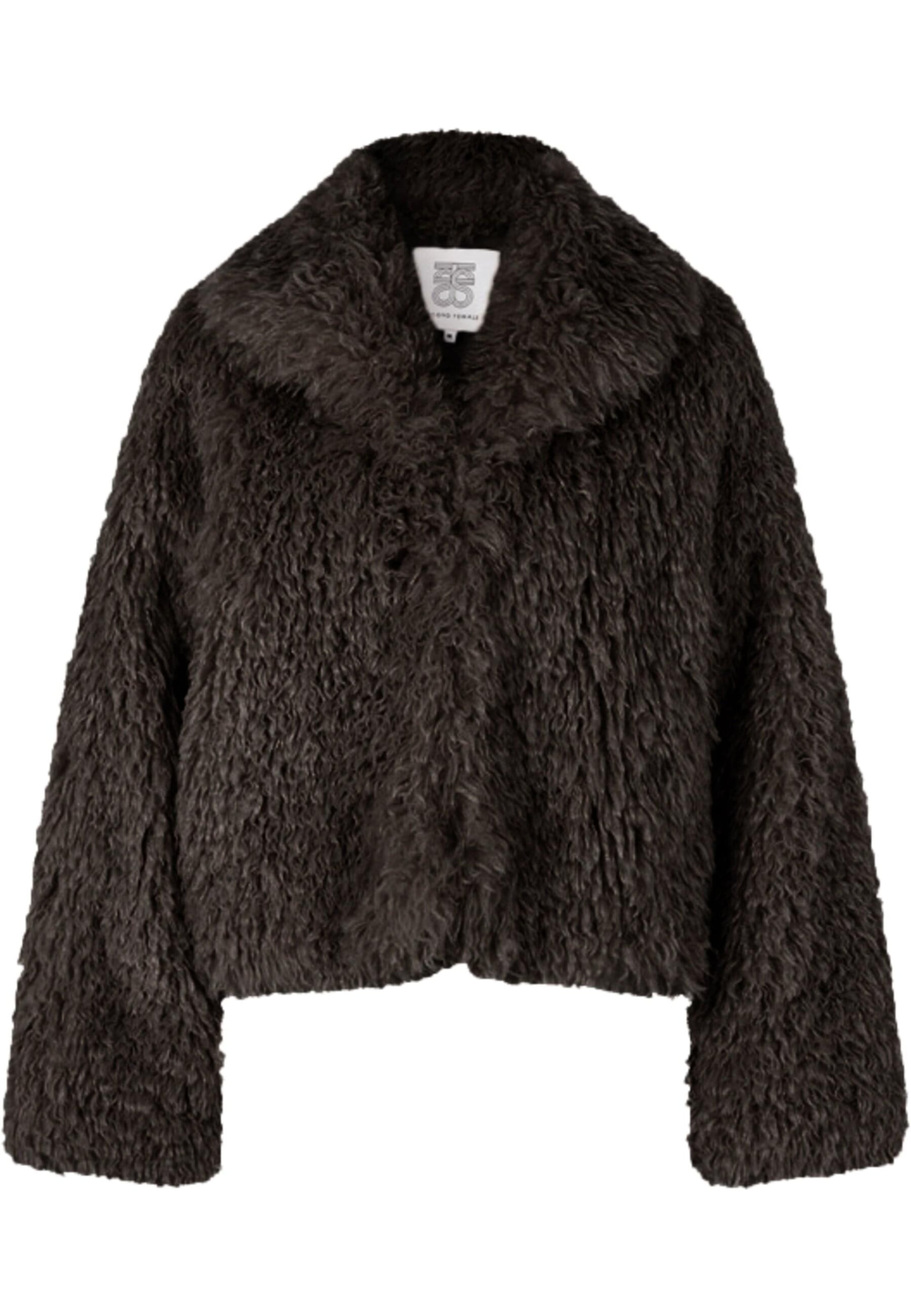 SECOND FEMALE Tussenjas 'Ophie' in Bruin: voorkant